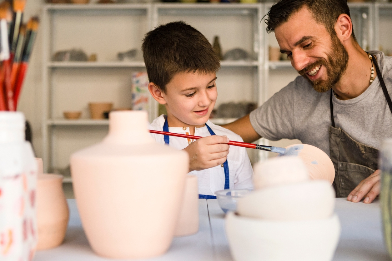 atelier créatif père et enfant sur Daddy Cool Paris